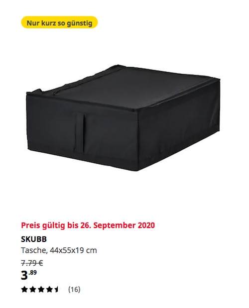IKEA Rostock LYSKRAFT Papierserviette 20... für 0,79€ (47)