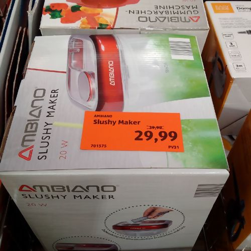 AMBIANO® Slushy-Maker - jetzt 25% billiger
