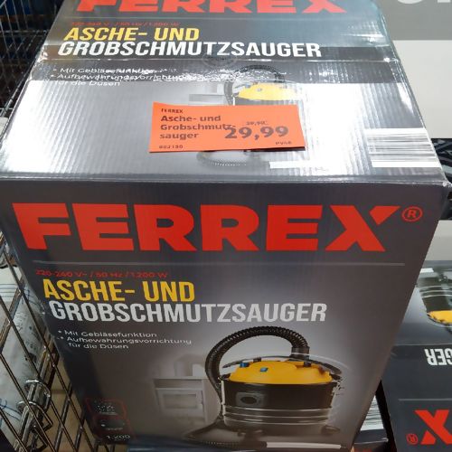 FERREX® Asche- und Grobschmutzsauger FERREX® Asche- und Grobschmutzsauger