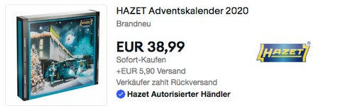 HAZET Werkzeug-Adventskalender 2020 HAZET Werkzeug-Adventskalender 2020
