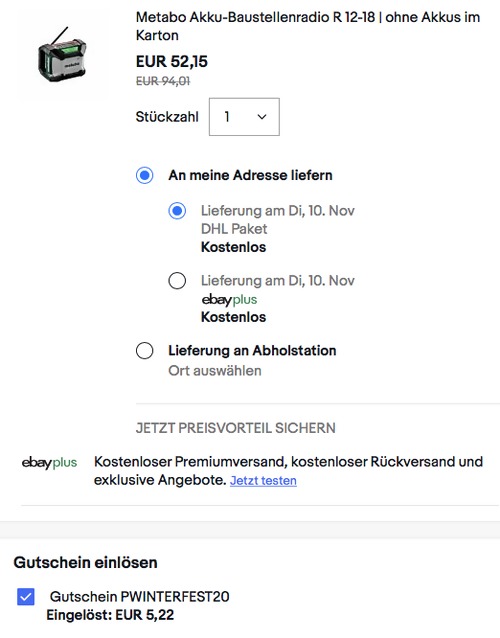 Metabo Akku-Baustellenradio R 12-18 Solo (ohne Akku, im Karton) Metabo Akku-Baustellenradio R 12-18 Solo (ohne Akku, im Karton)