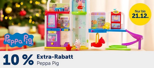 myToys.de - 10% Extra-Rabat auf Peppa Pig: z.B. Jazwares PEPPA - Peppa's verwandelbares Abenteuer-Wohnmobil myToys.de - 10% Extra-Rabat auf Peppa Pig: z.B. Jazwares PEPPA - Peppa's verwandelbares Abenteuer-Wohnmobil