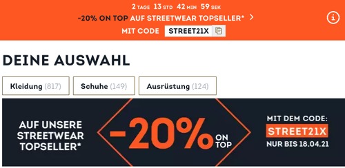 SportScheck - 20% Rabatt auf Streetwear Topseller: z.B. Komono Jay S6750 - Sonnenbrille, black tortoise SportScheck - 20% Rabatt auf Streetwear Topseller: z.B. Komono Jay S6750 - Sonnenbrille, black tortoise