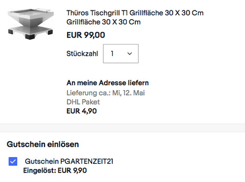 Thüros T1 Edelstahl Tischgrill (Holzkohle, Grillfläche 30 X 30 cm) Thüros T1 Edelstahl Tischgrill (Holzkohle, Grillfläche 30 X 30 cm)