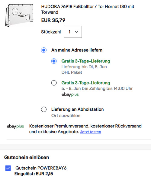 Hudora 76918 Fußballtor mit Torwand, 180 x 120 x 60 cm Hudora 76918 Fußballtor mit Torwand, 180 x 120 x 60 cm
