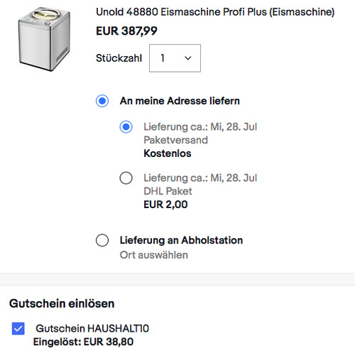 Unold 48880 Eismaschine Profi Plus (ca. 2,5 Liter, Kompressor) Unold 48880 Eismaschine Profi Plus (ca. 2,5 Liter, Kompressor)