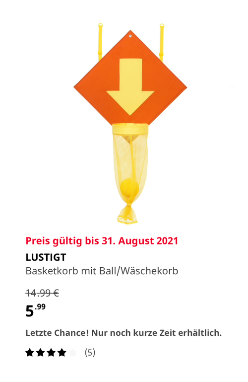 IKEA Hanau - LUSTIGT Basketkorb mit Ball/Wäschekorb IKEA Hanau - LUSTIGT Basketkorb mit Ball/Wäschekorb