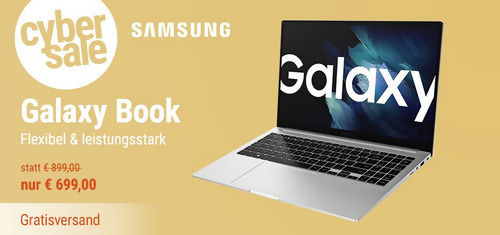 SAMSUNG NP750XDA-KD9DE 15,6" Galaxy Book (FHD, i5-1135G7, 16GB/512GB SSD, Win10) SAMSUNG NP750XDA-KD9DE 15,6" Galaxy Book (FHD, i5-1135G7, 16GB/512GB SSD, Win10)