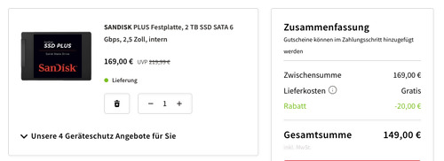 SANDISK PLUS 2 TB interne SSD-Festplatte, 2,5 Zoll SANDISK PLUS 2 TB interne SSD-Festplatte, 2,5 Zoll