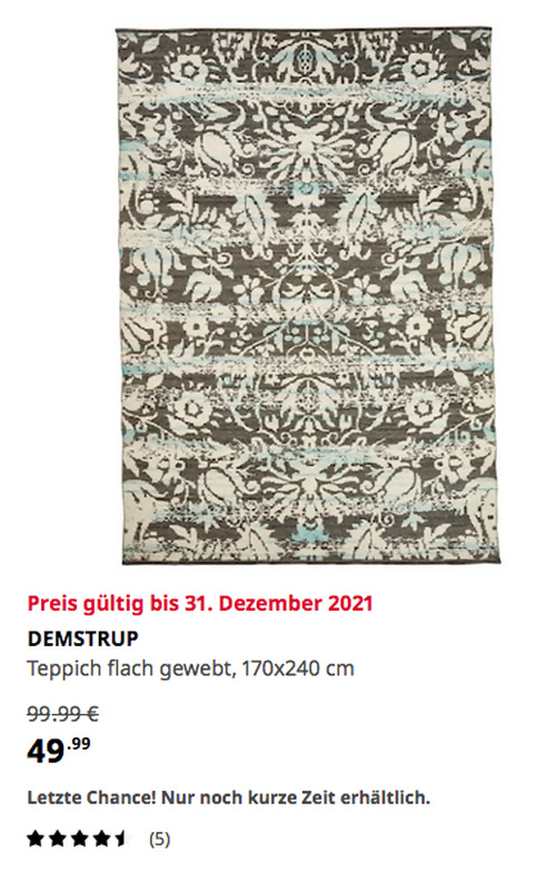 IKEA Augsburg - DEMSTRUP Teppich flach gewebt, dunkelgrau, 170x240 cm IKEA Augsburg - DEMSTRUP Teppich flach gewebt, dunkelgrau, 170x240 cm