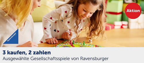 myToys - 3 Kaufen, 2 Zahlen Ravensburger Artikel - Aktion myToys - 3 Kaufen, 2 Zahlen Ravensburger Artikel - Aktion