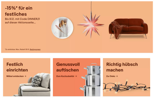 Ebay - 15% Rabatt für Möbel, Deko & Co: z.B. Villeroy & Boch Toys Delight Jubiläumsedition Frühstücksset für 2, 6-tlg. Ebay - 15% Rabatt für Möbel, Deko & Co: z.B. Villeroy & Boch Toys Delight Jubiläumsedition Frühstücksset für 2, 6-tlg.