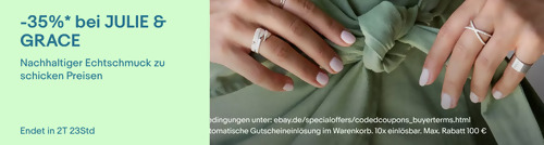 Ebay - 35% Rabatt auf ausgewählten Schmuck von JULIE & GRACE: z.B. Elli Herz Charm-Anhänger aus 925er Sterling Silber und Kristall in Violett/Blau Ebay - 35% Rabatt auf ausgewählten Schmuck von JULIE & GRACE: z.B. Elli Herz Charm-Anhänger aus 925er Sterling Silber und Kristall in Violett/Blau