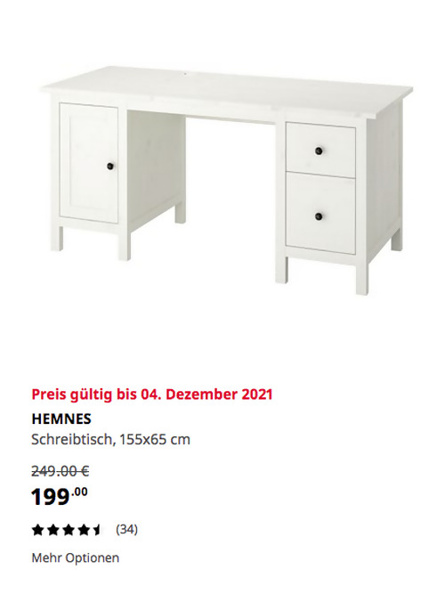 IKEA Duisburg - HEMNES Schreibtisch, weiß gebeizt, 155x65 cm IKEA Duisburg - HEMNES Schreibtisch, weiß gebeizt, 155x65 cm