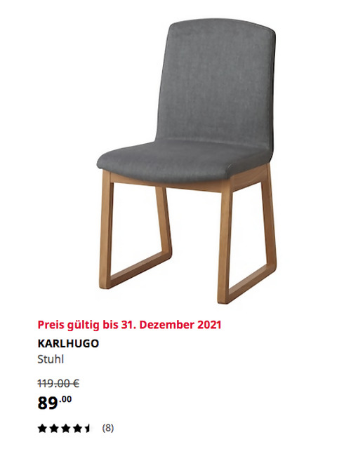 IKEA Frankfurt - KARLHUGO Stuhl, Eiche/Nordvalla dunkelgrau - jetzt 25% billiger IKEA Frankfurt - KARLHUGO Stuhl, Eiche/Nordvalla dunkelgrau - jetzt 25% billiger