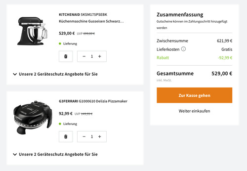 KITCHENAID 5KSM175PSEBK Küchenmaschine inklusive G3FERRARI G1000610 Delizia Pizzamaker, schwarz - jetzt 15% billiger KITCHENAID 5KSM175PSEBK Küchenmaschine inklusive G3FERRARI G1000610 Delizia Pizzamaker, schwarz - jetzt 15% billiger