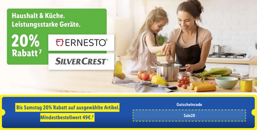 Lidl.de - 20% Rabatt auf Haushaltswaren und Küchenartikel von SILVERCREST und ERNESTO: z.B. SILVERCREST Eiswürfelmaschine mit Kompressor Lidl.de - 20% Rabatt auf Haushaltswaren und Küchenartikel von SILVERCREST und ERNESTO: z.B. SILVERCREST Eiswürfelmaschine mit Kompressor