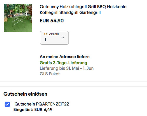 Outsunny 01-0571 Holzkohlegrill (104cm x 30cm x 68cm, Edelstahl) Outsunny 01-0571 Holzkohlegrill (104cm x 30cm x 68cm, Edelstahl)