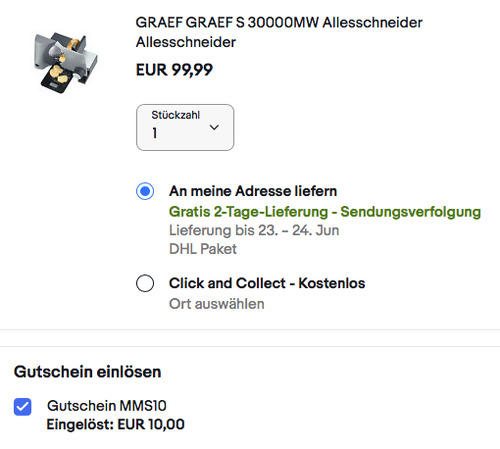 GRAEF S 30000MW Allesschneider (0-20 mm Schnittbreite, Ø 170 mm Wellenschliffmesser aus Edelstahl, 170 Watt) GRAEF S 30000MW Allesschneider (0-20 mm Schnittbreite, Ø 170 mm Wellenschliffmesser aus Edelstahl, 170 Watt)
