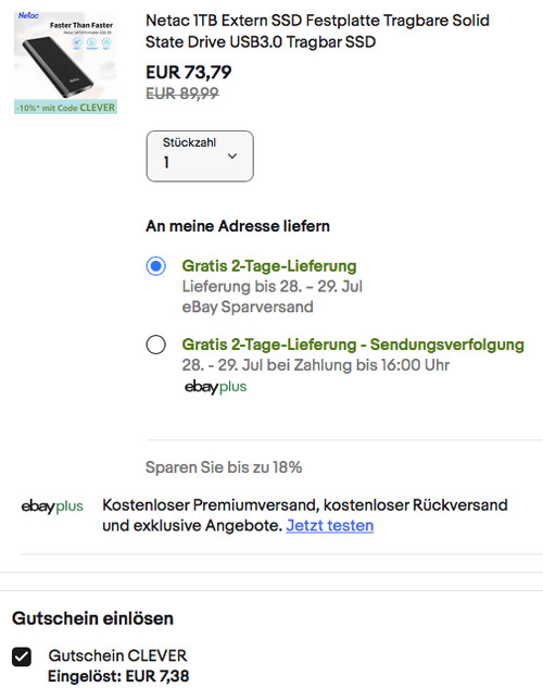 Netac Z8 Extern 1TB SSD Festplatte, USB 3.0 Netac Z8 Extern 1TB SSD Festplatte, USB 3.0