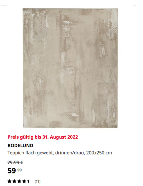 IKEA Wetzlar - RODELUND Teppich flach gewebt, drinnen/drau, beige, 200x250 cm IKEA Wetzlar - RODELUND Teppich flach gewebt, drinnen/drau, beige, 200x250 cm