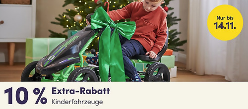 myToys.de - 10% Extra-Rabatt auf Kinderfahrzeuge: z.B. 509 Crew Air Jet Pedal Go Kart in Green, 4 bis 8 Jahre myToys.de - 10% Extra-Rabatt auf Kinderfahrzeuge: z.B. 509 Crew Air Jet Pedal Go Kart in Green, 4 bis 8 Jahre