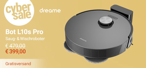 Dreame Bot L10s Pro Saug- und Wischroboter (bis zu 5.300 Pa Saugleistung, inkl. HEPA) - jetzt 17% billiger