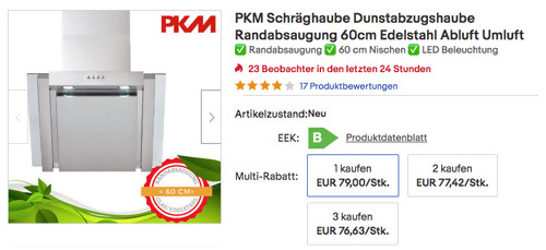 PKM 9860/LZ 60cm Schräghaube Dunstabzugshaube (Edelstahl, Randabsaugung, Abluft, Umluft) PKM 9860/LZ 60cm Schräghaube Dunstabzugshaube (Edelstahl, Randabsaugung, Abluft, Umluft)