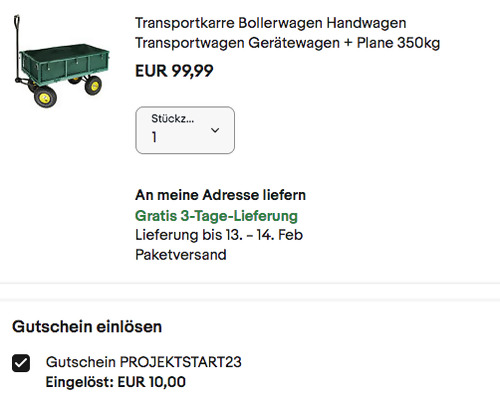 TecTake 400973 Bollerwagen Handwagen (max. 350kg. ca. 113 x 51 x 56 cm) TecTake 400973 Bollerwagen Handwagen (max. 350kg. ca. 113 x 51 x 56 cm)