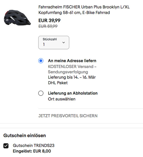 FISCHER 50450 Urban Plus Brooklyn L/XL Fahrradhelm in Schwarz (58-61 cm, Rückleuchte) FISCHER 50450 Urban Plus Brooklyn L/XL Fahrradhelm in Schwarz (58-61 cm, Rückleuchte)
