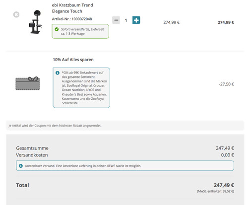 ebi Kratzbaum Trend Elegance Touch, 58 x 58 x 163 cm ebi Kratzbaum Trend Elegance Touch, 58 x 58 x 163 cm