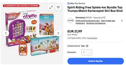 Spirit Riding Free Spiele 4er Bundle