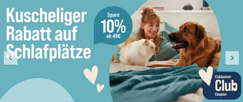 ZooRoyal.de - 10% Rabatt auf Schlafplätze: z.B.  ZooRoyal 100x70 cm orthopädisches Hundebett Madson