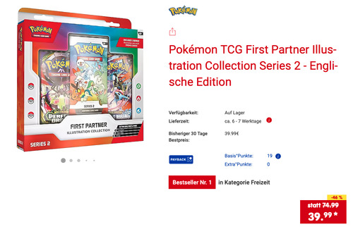 Pokémon TCG First Partner Illustration Collection Series 2 Englisch Pokémon TCG First Partner Illustration Collection Series 2 Englisch